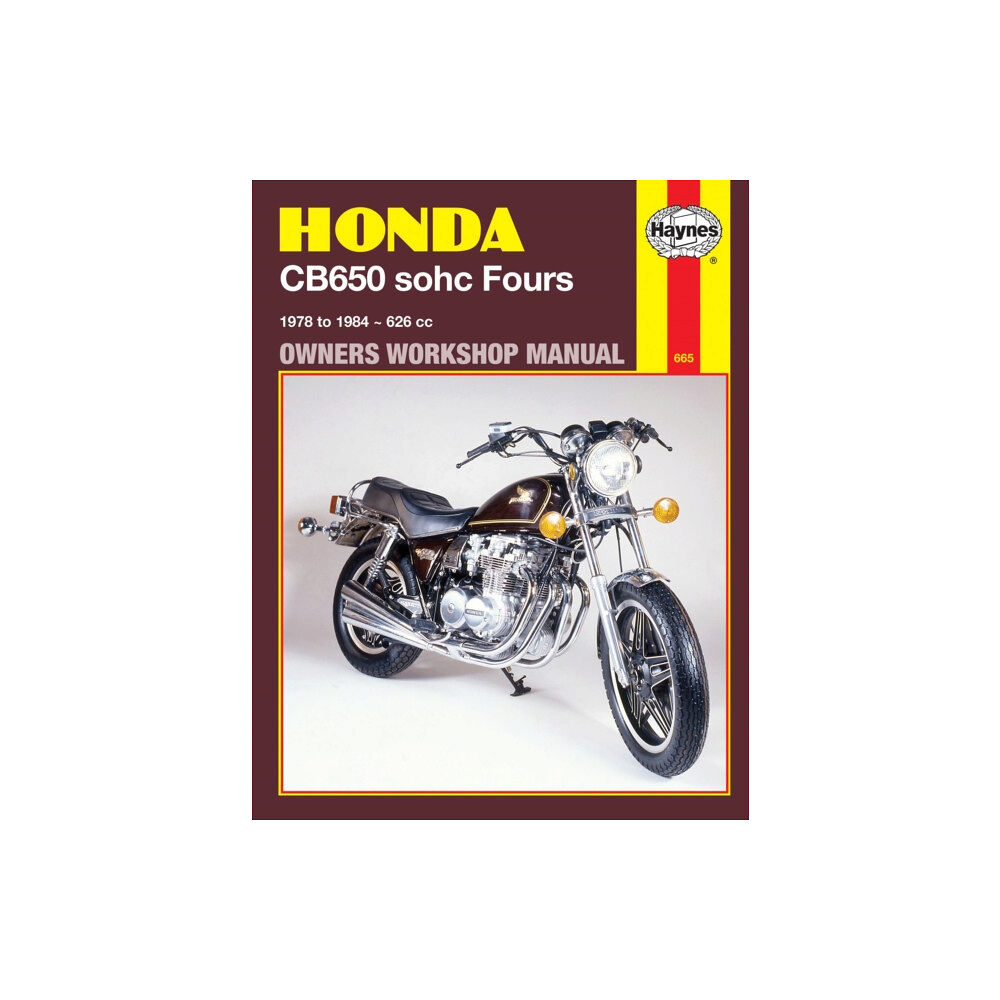 Haynes Manuals Inc Honda CB650 Sohc Fours (78 - 84) (häftad, eng)