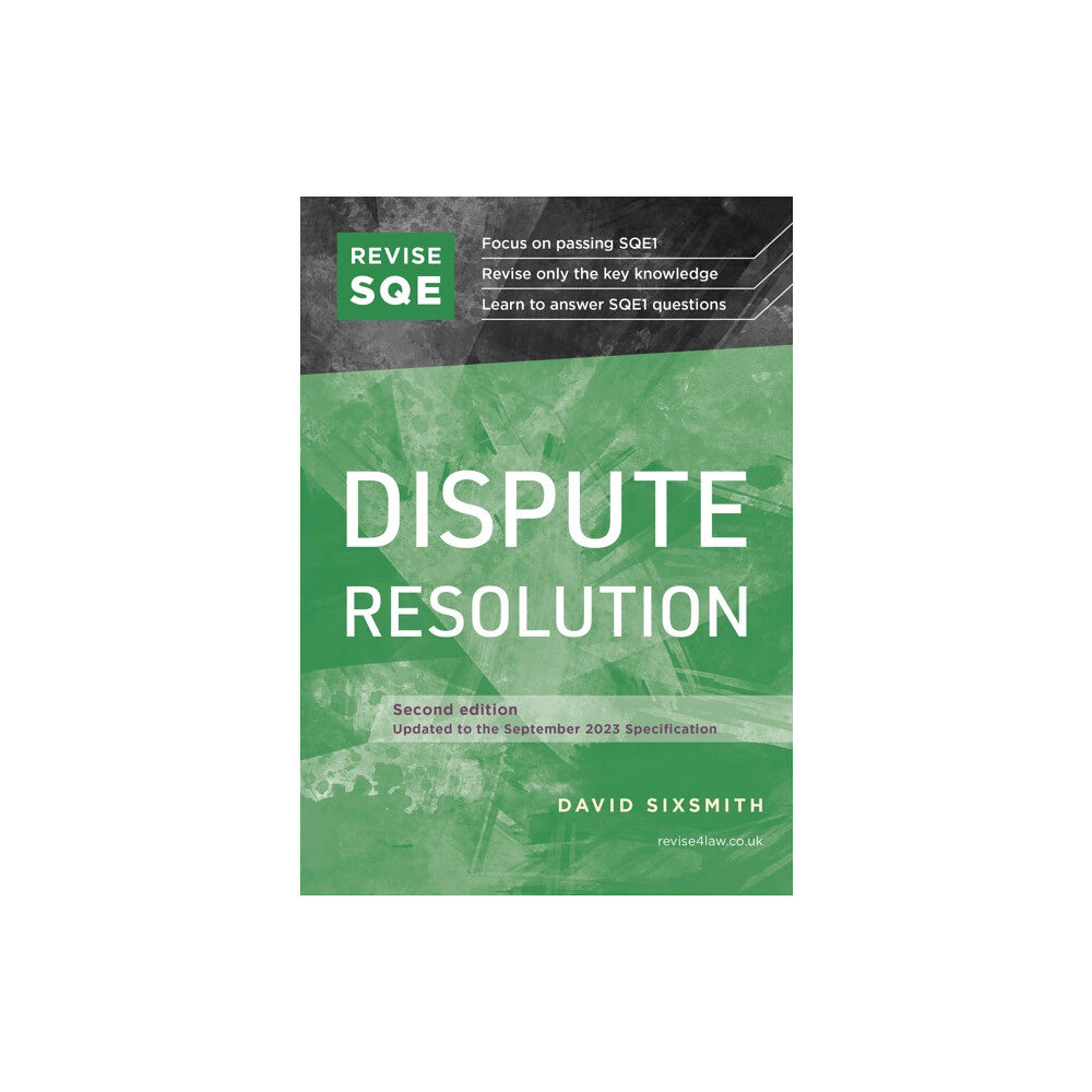 Fink Publishing Ltd Revise SQE Dispute Resolution (häftad, eng)