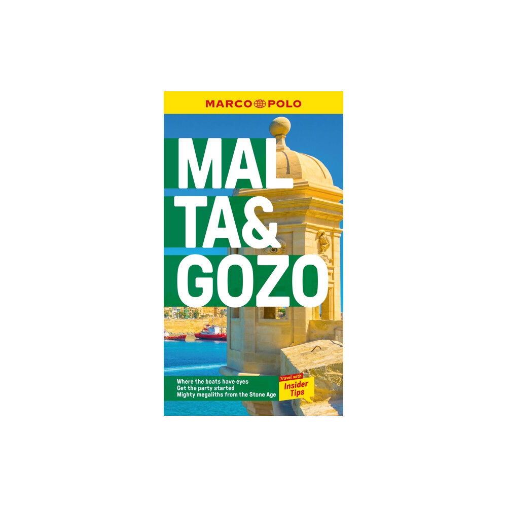 Heartwood Publishing Malta and Gozo Marco Polo Pocket Travel Guide - with pull out map (häftad, eng)