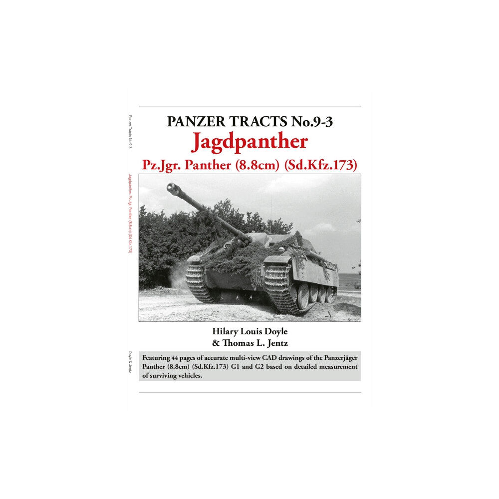 Panzerwrecks Limited Panzer Tracts No.9-3: Jagdpanther (häftad, eng)