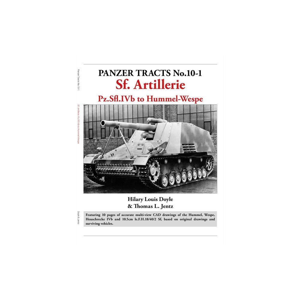 Panzerwrecks Limited Panzer Tracts No.10-1: Sf Artillerie (häftad, eng)