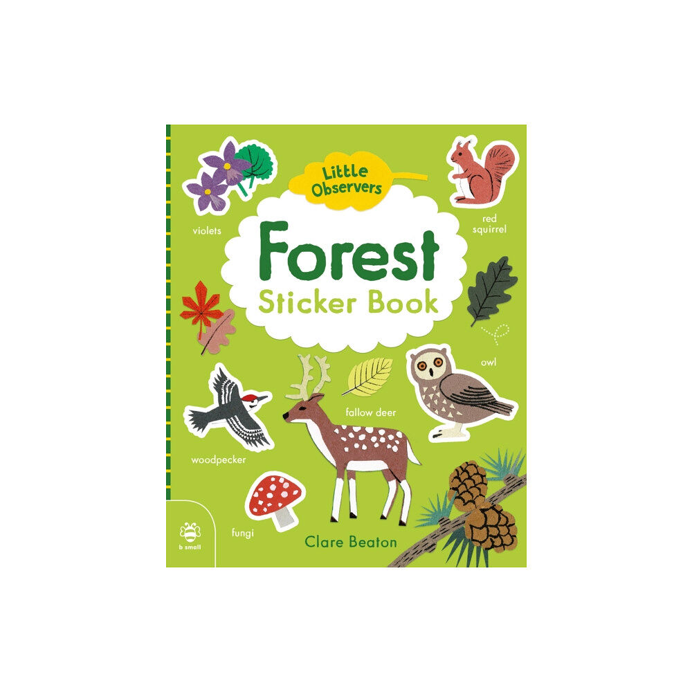 b small publishing limited Forest Sticker Book (häftad, eng)