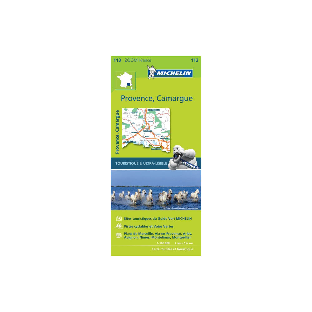 Michelin Editions Des Voyages Provence, Camargue - Zoom Map 113