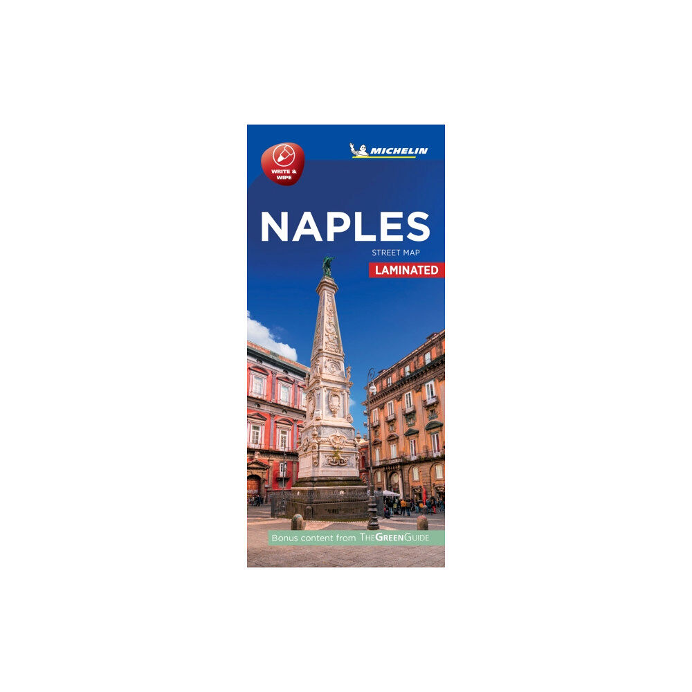 Michelin Editions Des Voyages Naples - Michelin City Map Laminated 9217