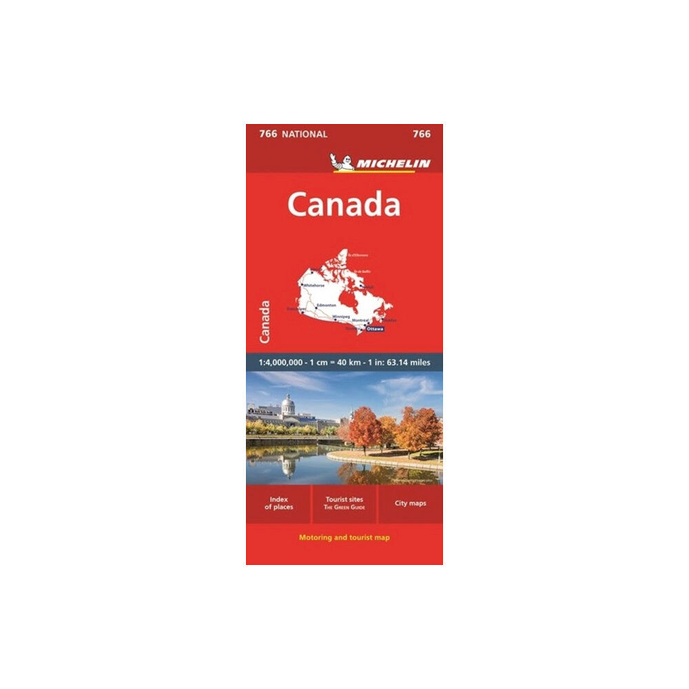 Michelin Editions Des Voyages Canada - Michelin National Map 766