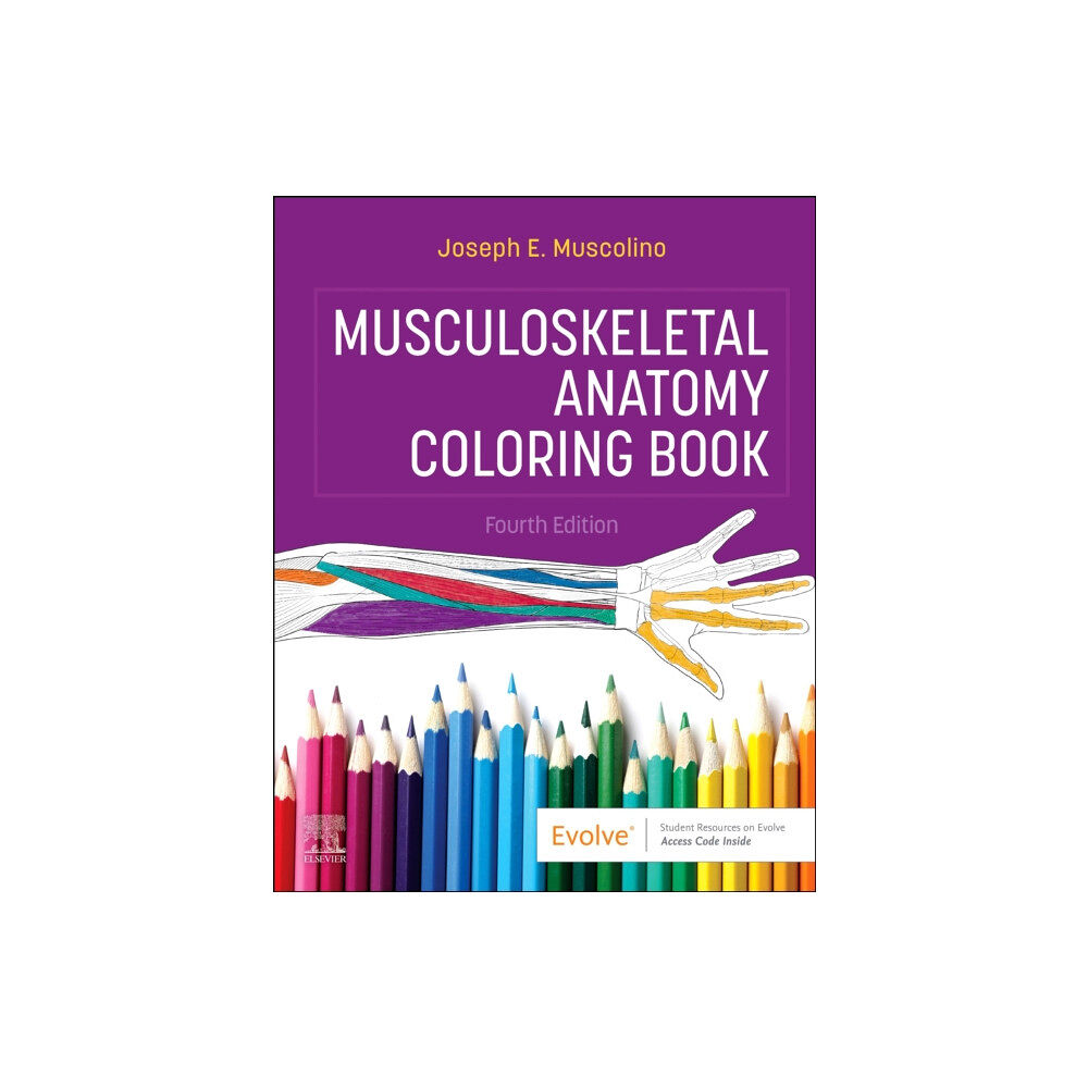 Elsevier - Health Sciences Division Musculoskeletal Anatomy Coloring Book (häftad, eng)