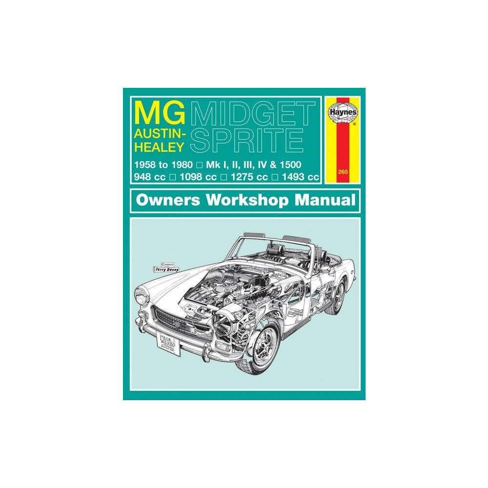 Haynes Publishing Group MG Midget & Austin-Healey Sprite (58 - 80) Haynes Repair Manual (häftad, eng)