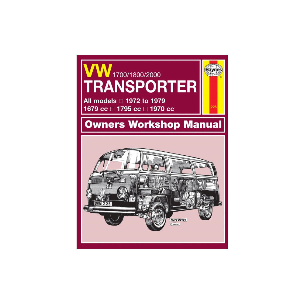 Haynes Publishing Group VW Transporter 1700, 1800 & 2000 (72 - 79) Haynes Repair Manual (häftad, eng)