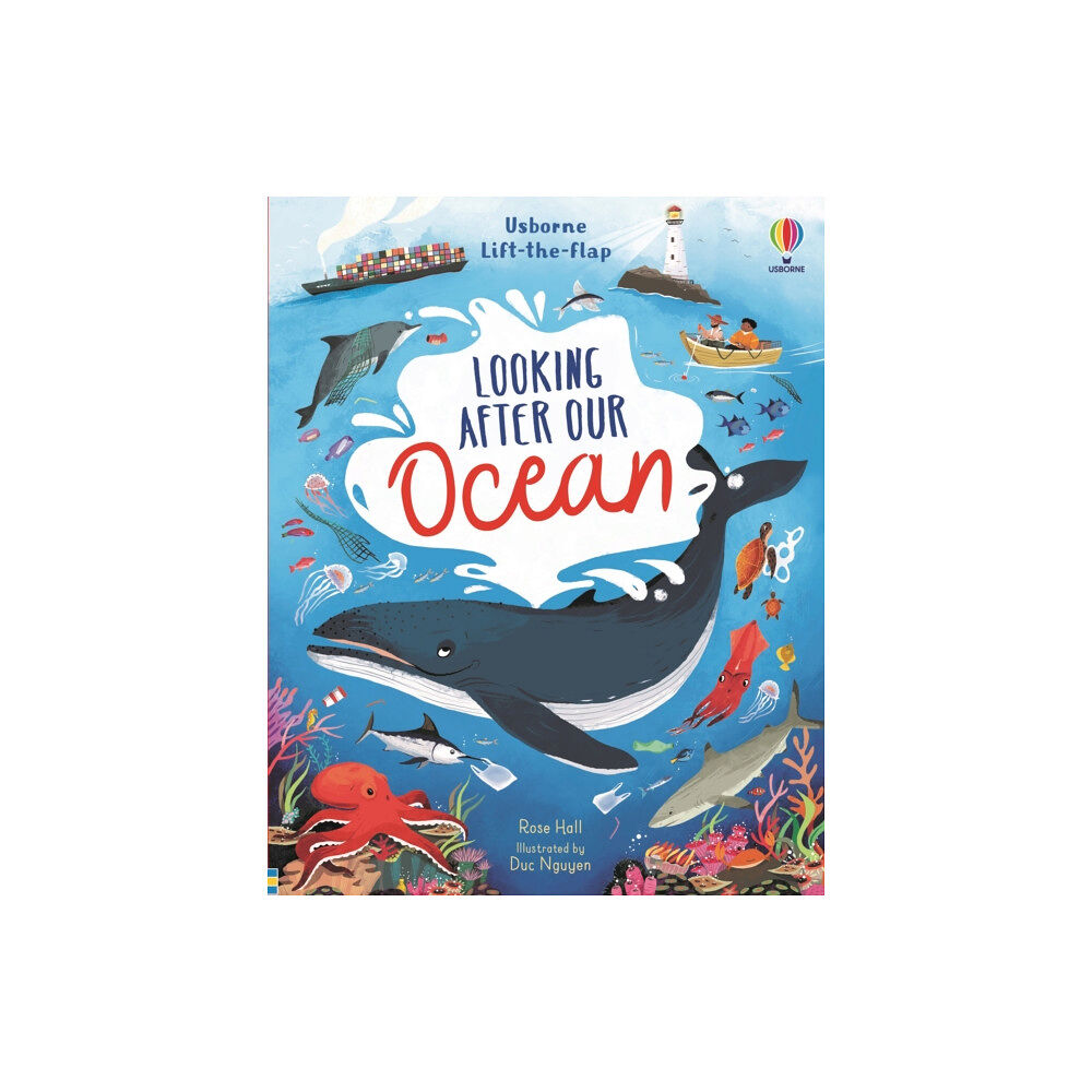 Usborne Publishing Ltd Lift-the-flap Looking After Our Ocean (bok, board book, eng)