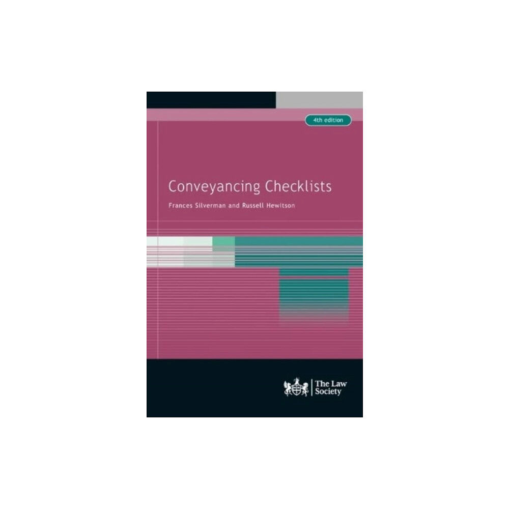 The Law Society Conveyancing Checklists (häftad, eng)