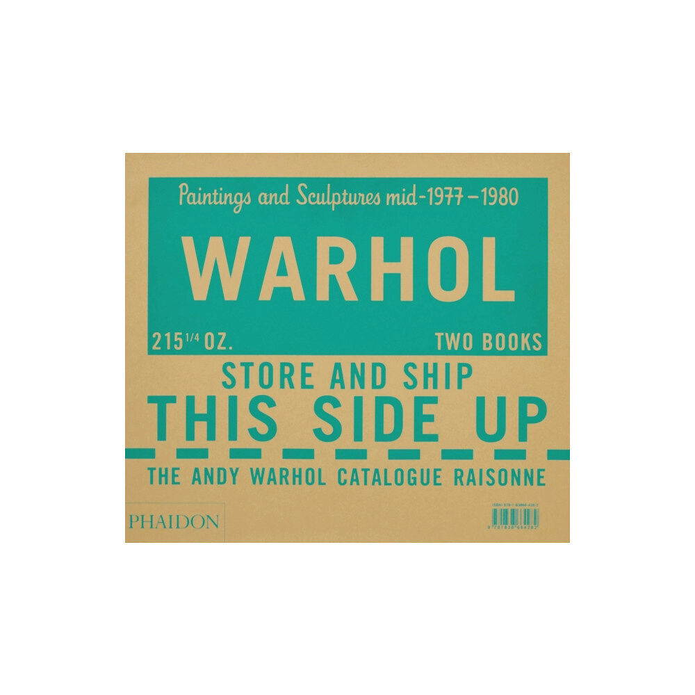 Phaidon Press Ltd The Andy Warhol Catalogue Raisonne (inbunden, eng)