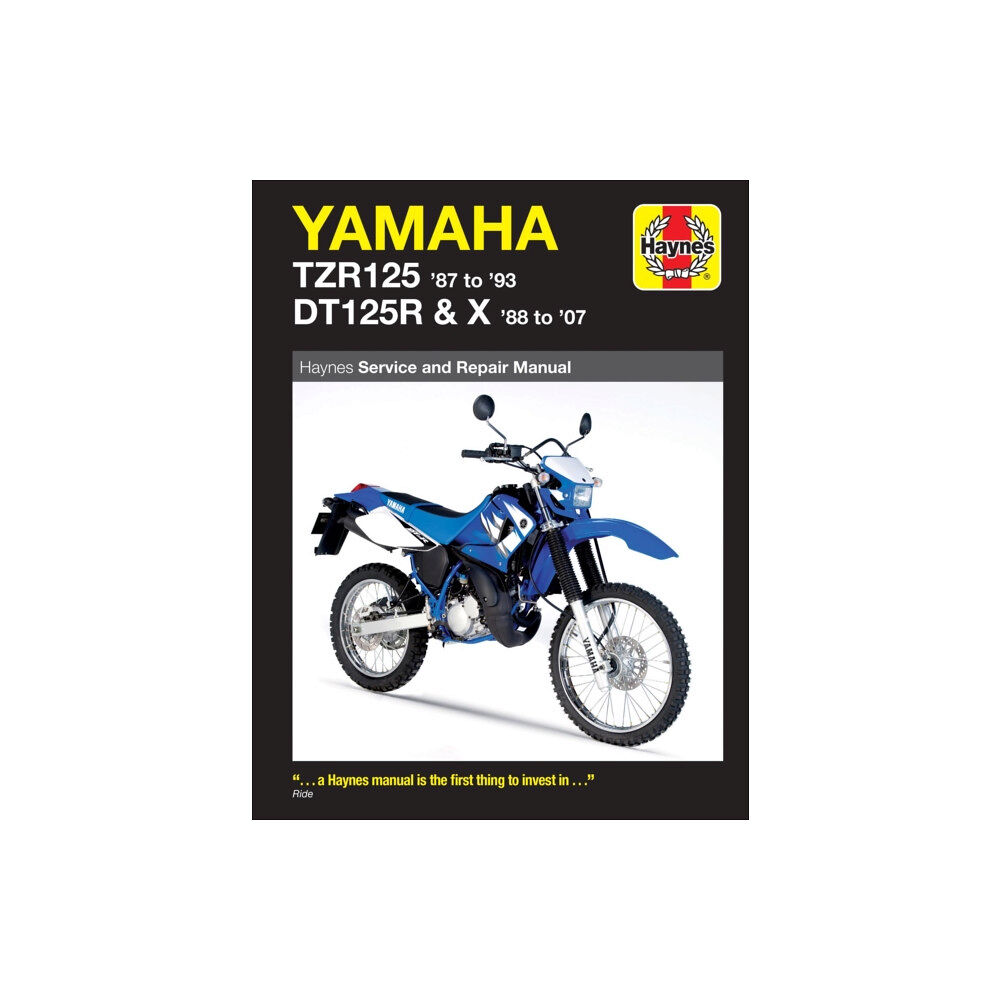 Haynes Publishing Group Yamaha TZR125 (87 - 93) & DT125R/X (88 - 07) Haynes Repair Manual (häftad, eng)