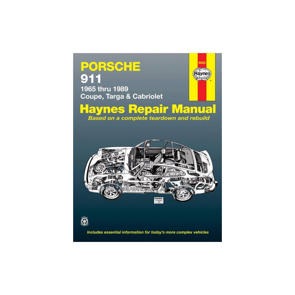 Haynes Manuals Inc Porsche 911 (1965-1989) for Coupe, Targa & Cabriolet Haynes Repair Manual (USA) (häftad, eng)