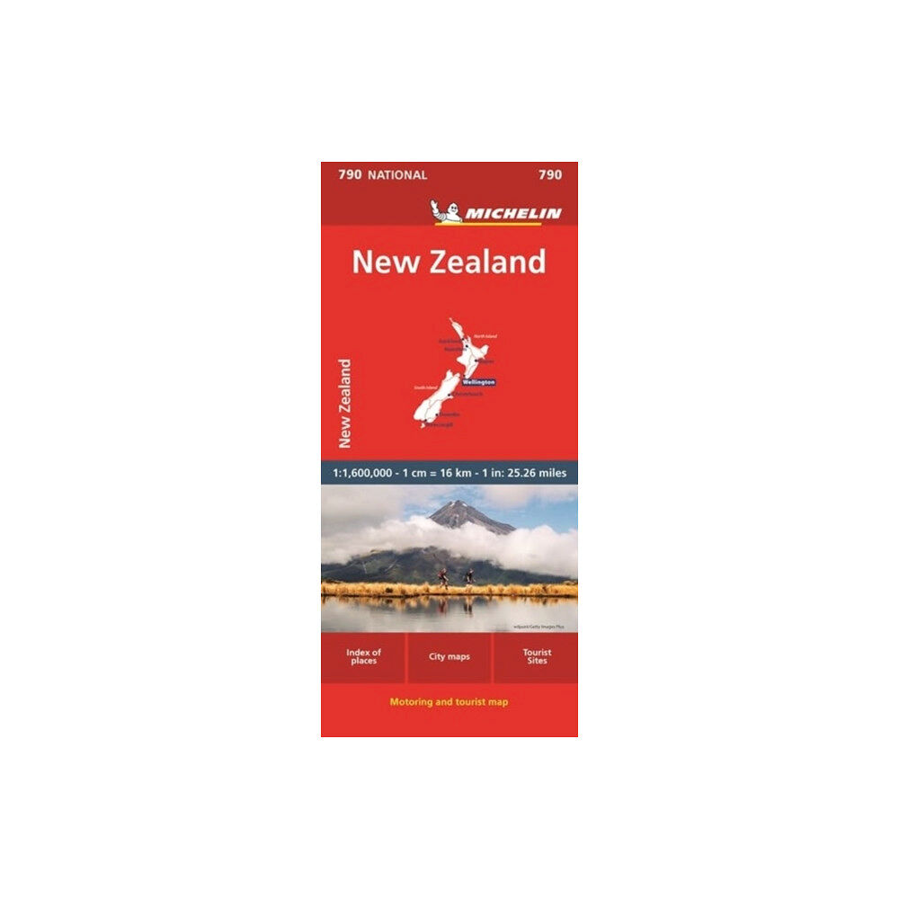 Michelin Editions Des Voyages New Zealand - Michelin National Map 790