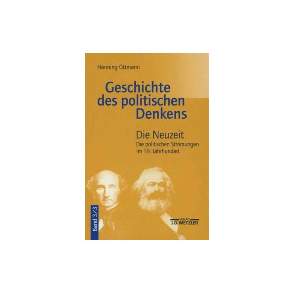 Springer-Verlag Berlin and Heidelberg GmbH & Co. K Geschichte des politischen Denkens (häftad, ger)