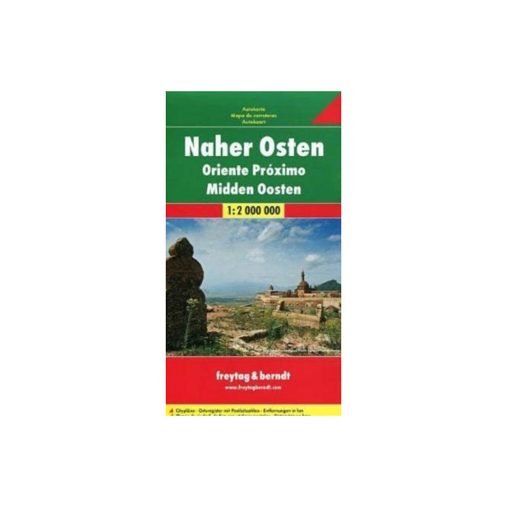 Freytag-Berndt Middle East (Irq, Ir, Il, Hkj, Kwt, Rl, Sy, Tr) Road Map 1:2 000 000