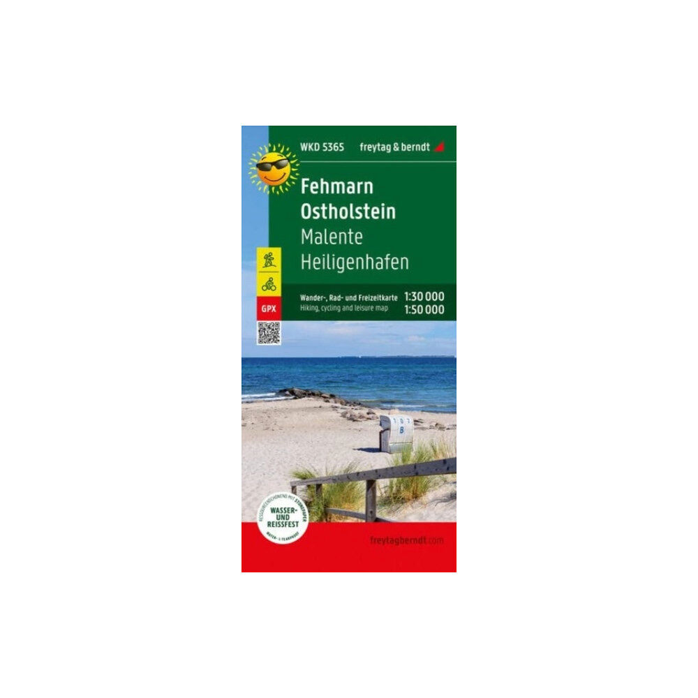 Freytag-Berndt Fehmarn - Ostholstein, hiking, cycling and leisure map 1:30,000, freytag & berndt, WKD 5365