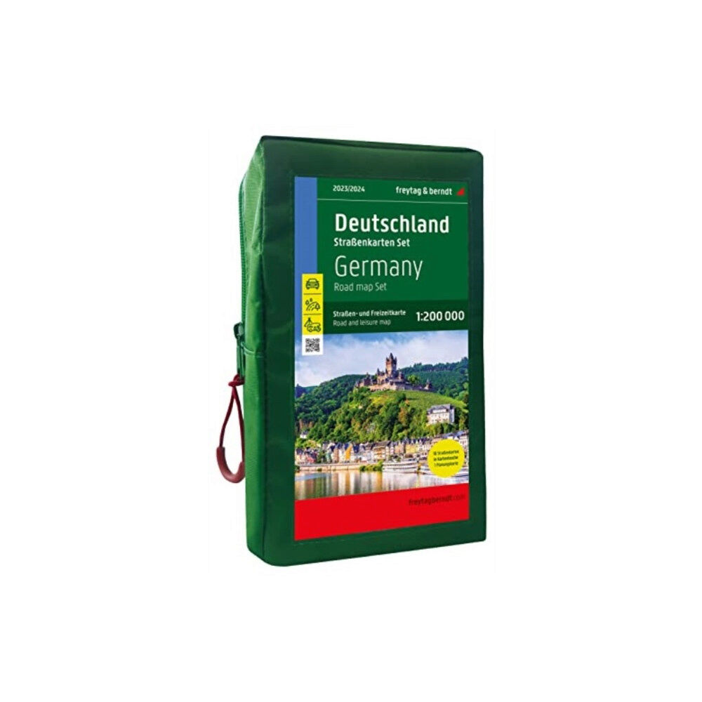 Freytag-Berndt Germany, road map set 1:200,000, 2024/2025, freytag & berndt