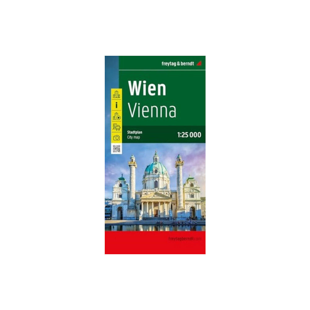 Freytag-Berndt Vienna City Map 1:25,000