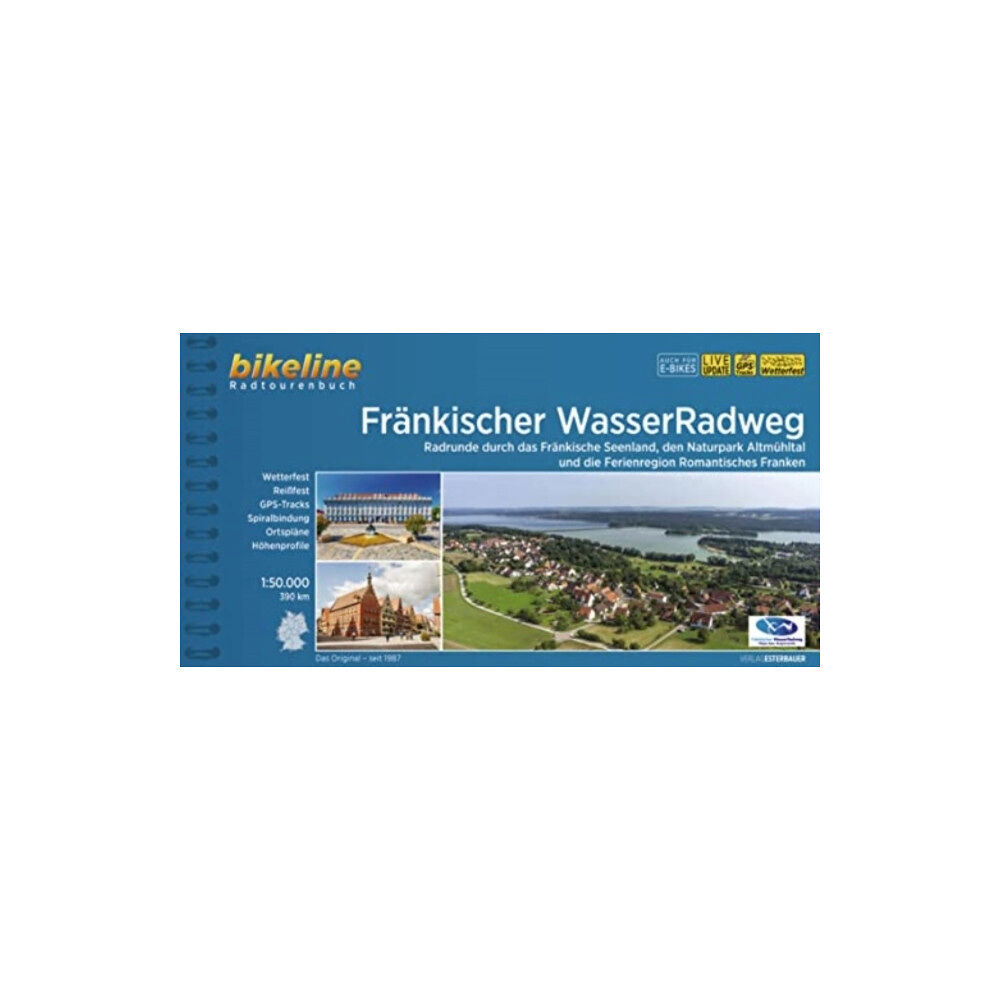 Verlag Esterbauer Frankischer WasserRadweg (bok, spiral, ger)