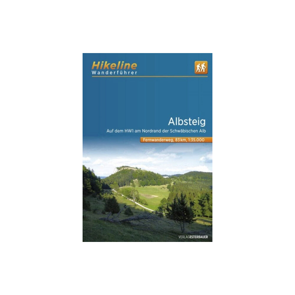 Verlag Esterbauer Albsteig Auf dem HW1 am Nordrand der Schwabischen Alb (häftad, ger)