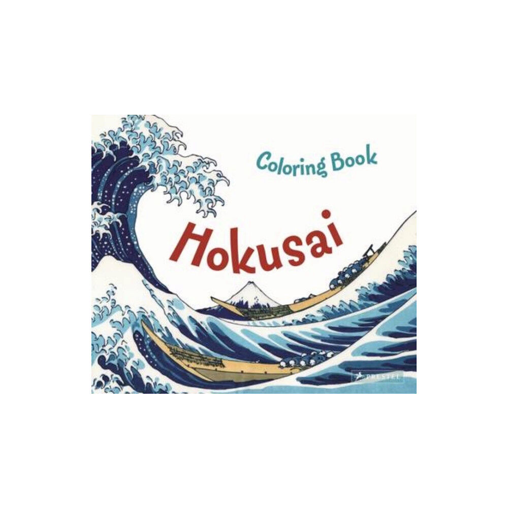 Prestel Coloring Book Hokusai (häftad, eng)