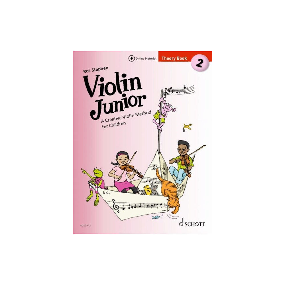 Schott Music Ltd Violin Junior: Theory Book 2 Vol. 2 (häftad, eng)