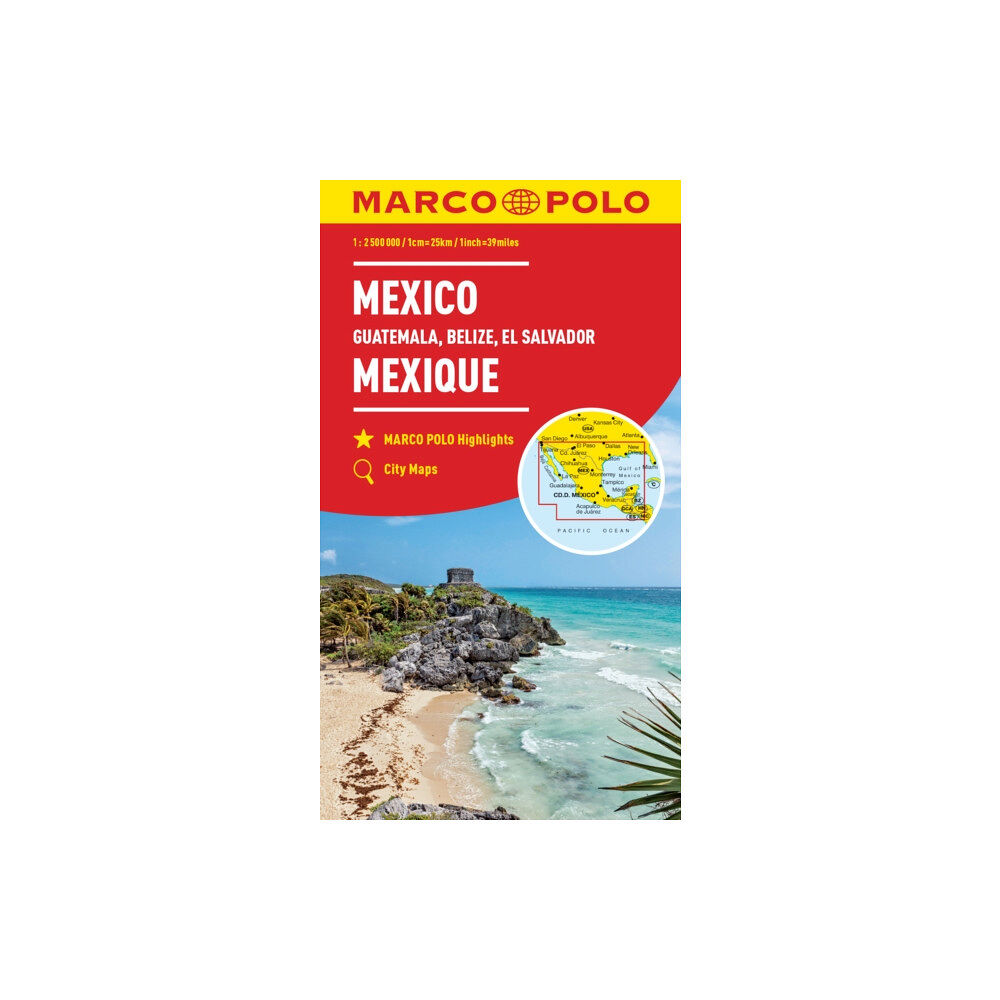 MAIRDUMONT GmbH & Co. KG Mexico Marco Polo Map