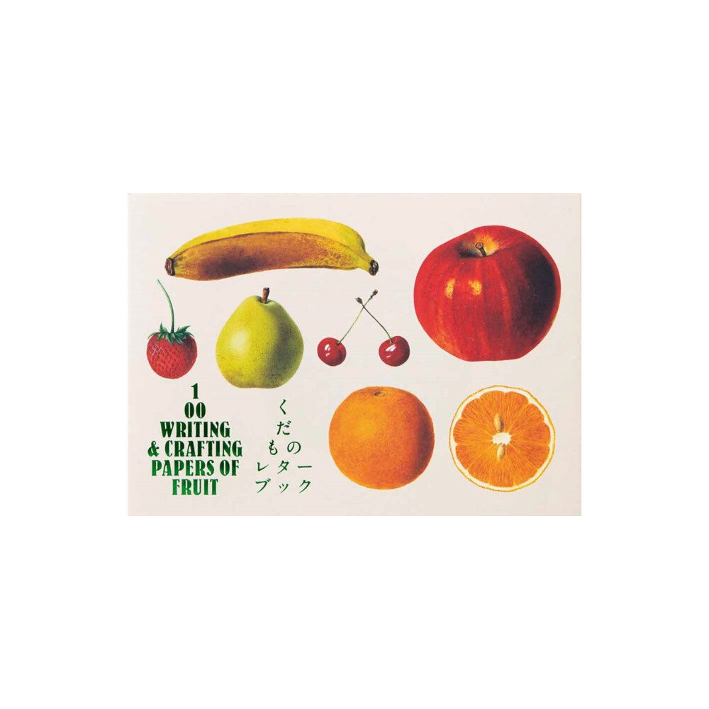 Pie International Co., Ltd. 100 Writing & Crafting Papers of Fruit (häftad, jpn)