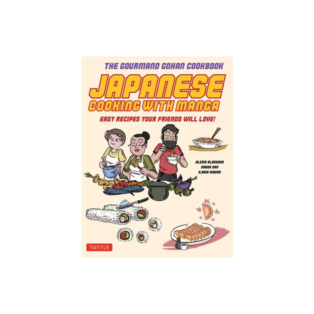 Tuttle Publishing Japanese Cooking with Manga (häftad, eng)