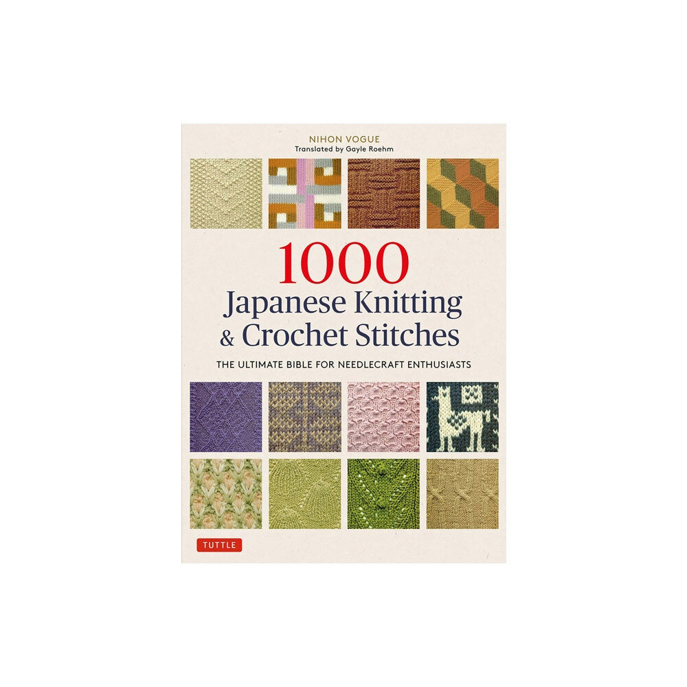 Tuttle Publishing 1000 Japanese Knitting & Crochet Stitches (häftad, eng)