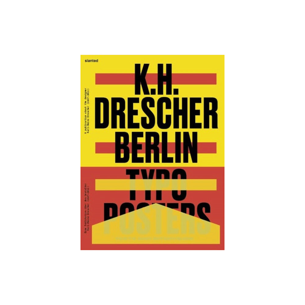 Slanted Publishers UG Karl-Heinz Drescher - Berlin Typo Posters, Texts, and Interviews (häftad, eng)