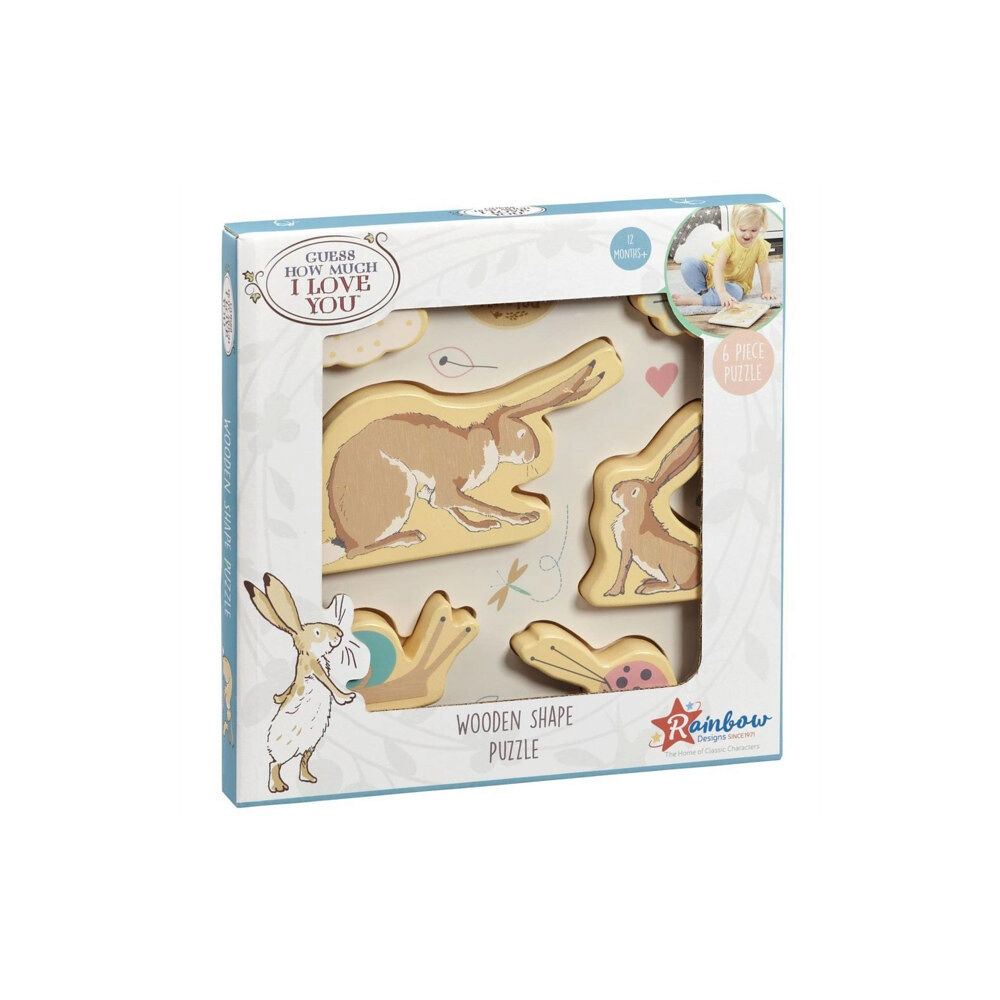 RAINBOW DESIGNS LTD GHMILY Wooden Shape Puzzle