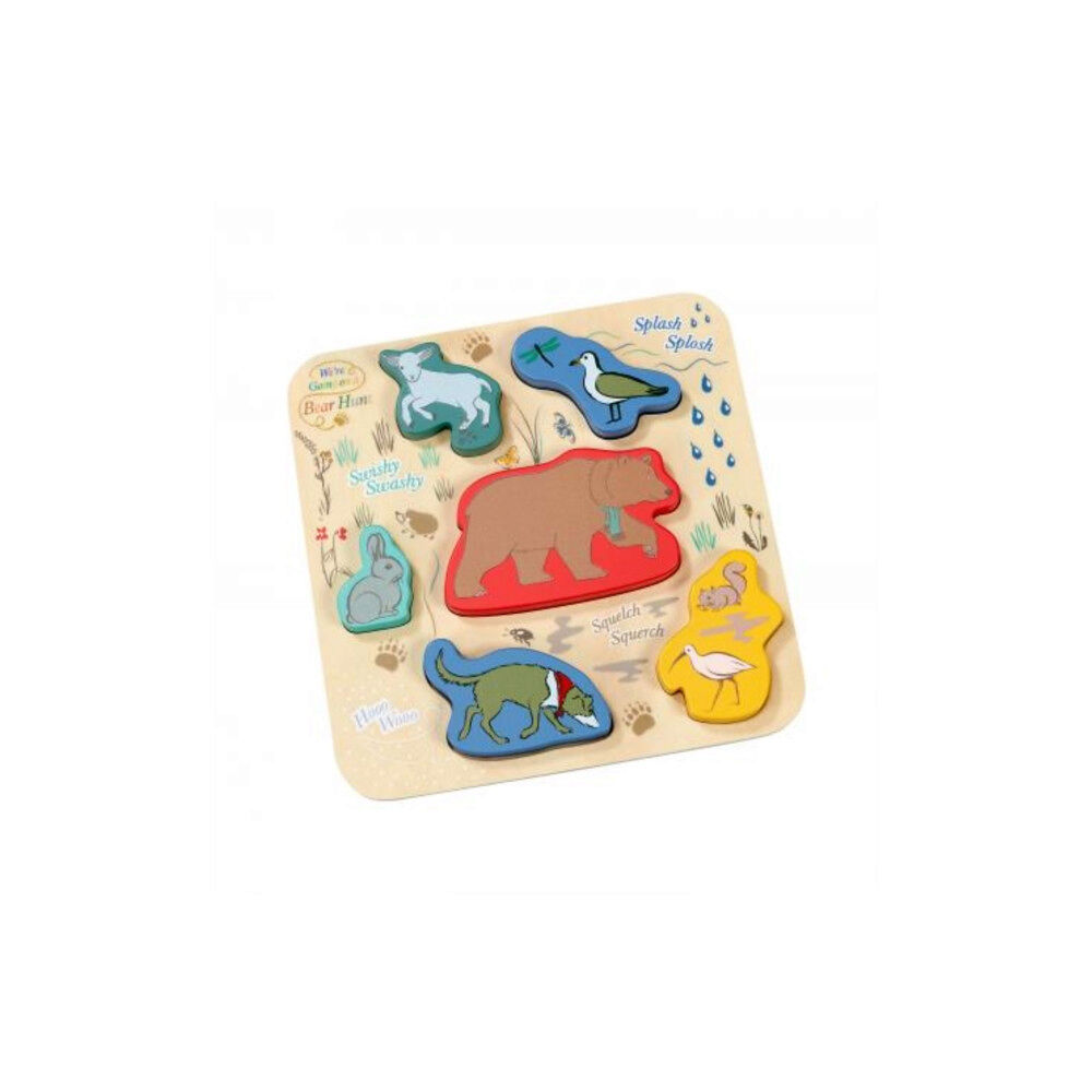 RAINBOW DESIGNS LTD Bear Hunt Wooden Shape Puzzle