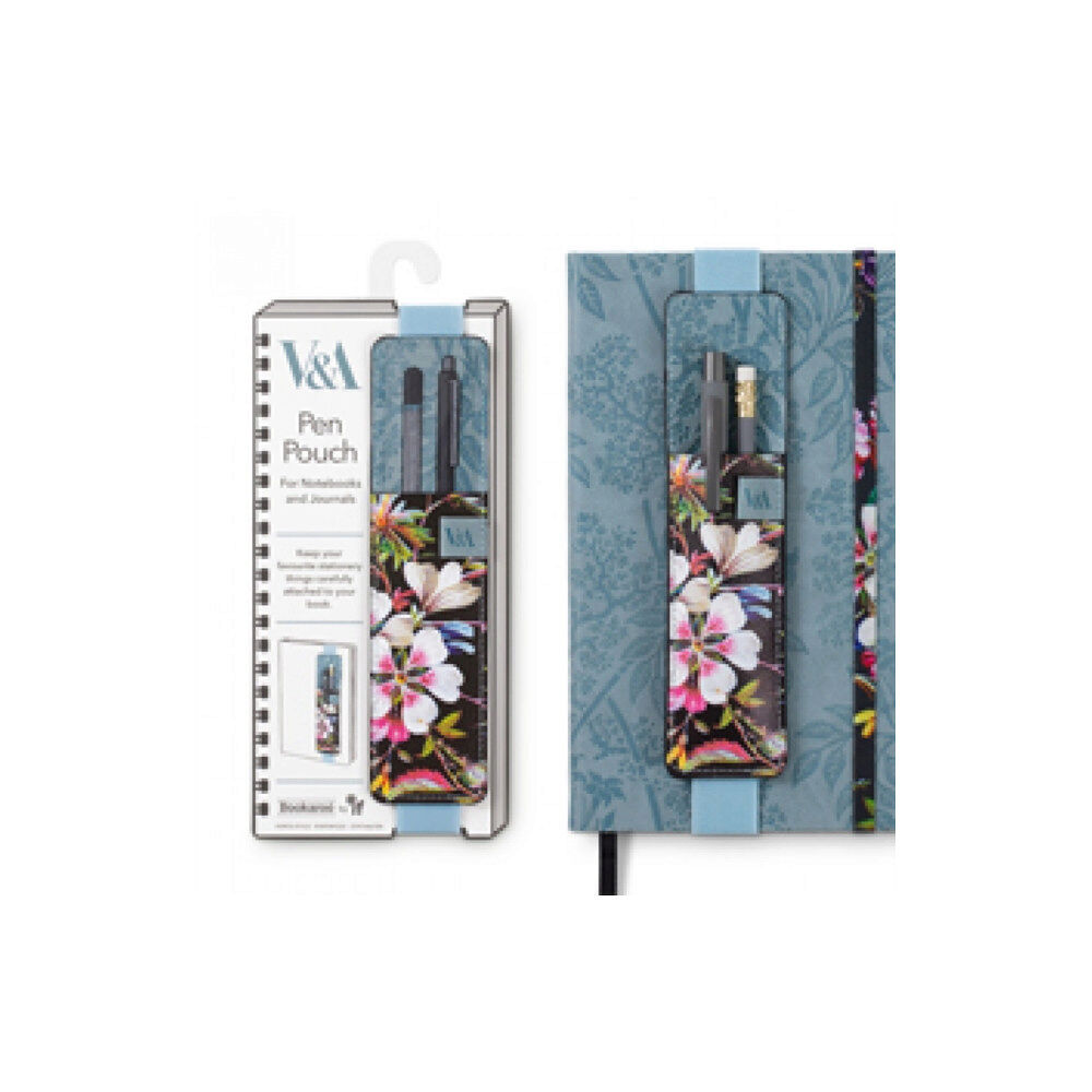 That Company Called If V & A Bookaroo Pen Pouch Kilburn Black Floral