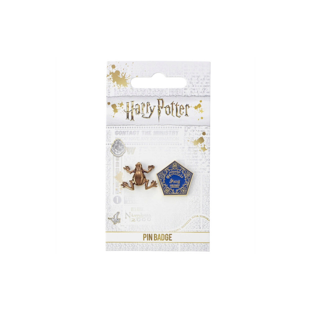 LICENSED MERCHANDISE HP Chocolate Frog Pin Badge
