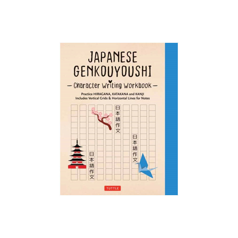 Tuttle Publishing Japanese Genkouyoushi Character Writing Workbook (häftad, eng)