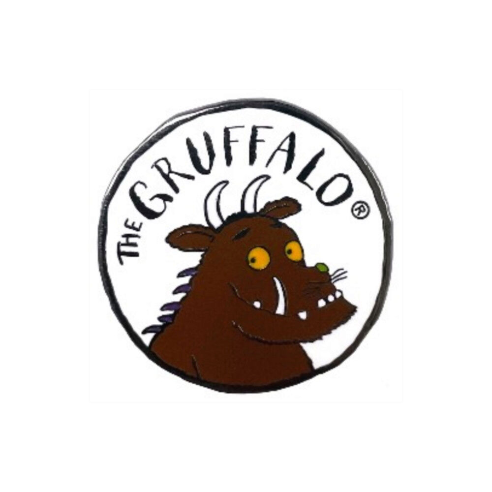 Pawprint Family Gruffalo Logo Pin Badge