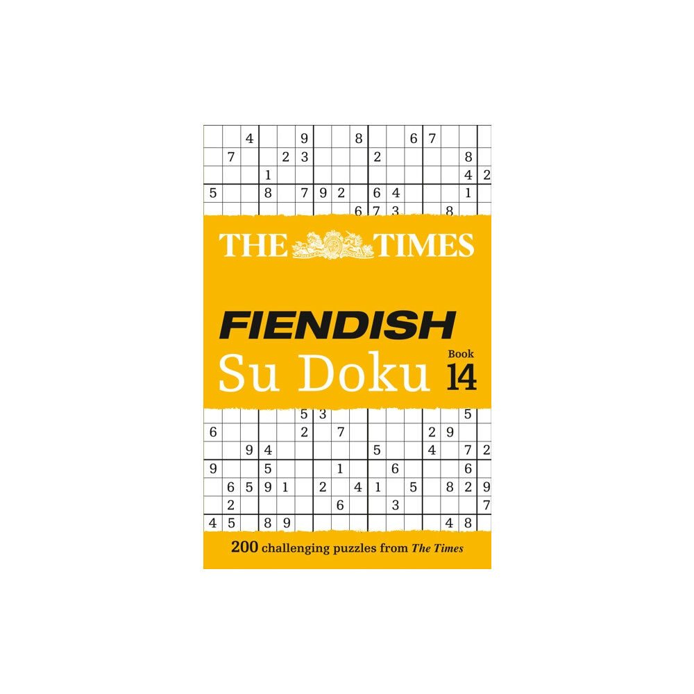 HarperCollins Publishers The Times Fiendish Su Doku Book 14 (häftad, eng)