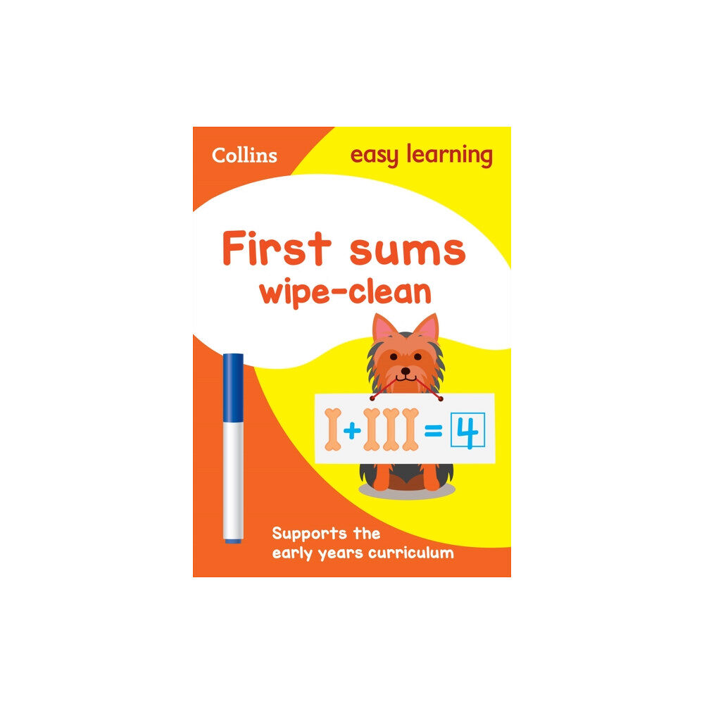 HarperCollins Publishers First Sums Age 3-5 Wipe Clean Activity Book (bok, eng)