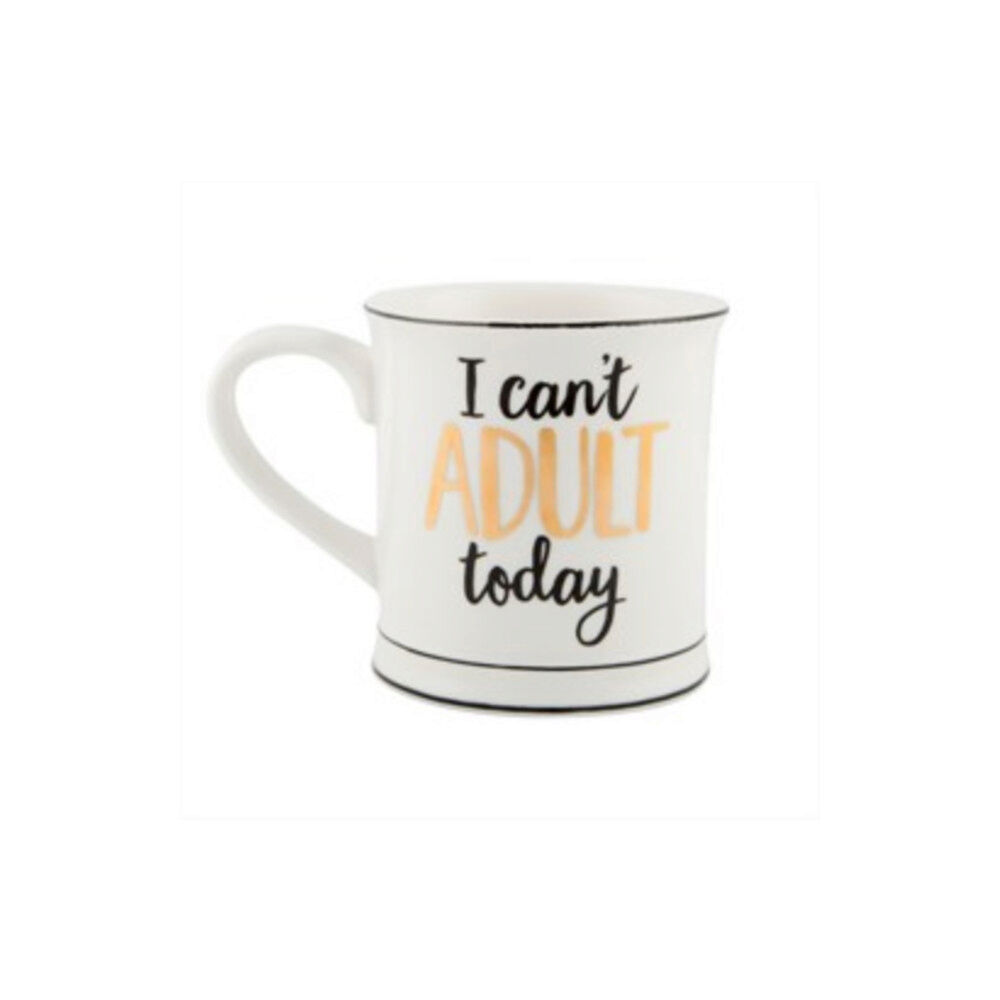 SASS & BELLE Sass & Belle I Can't Adult Today Mug (häftad, eng)