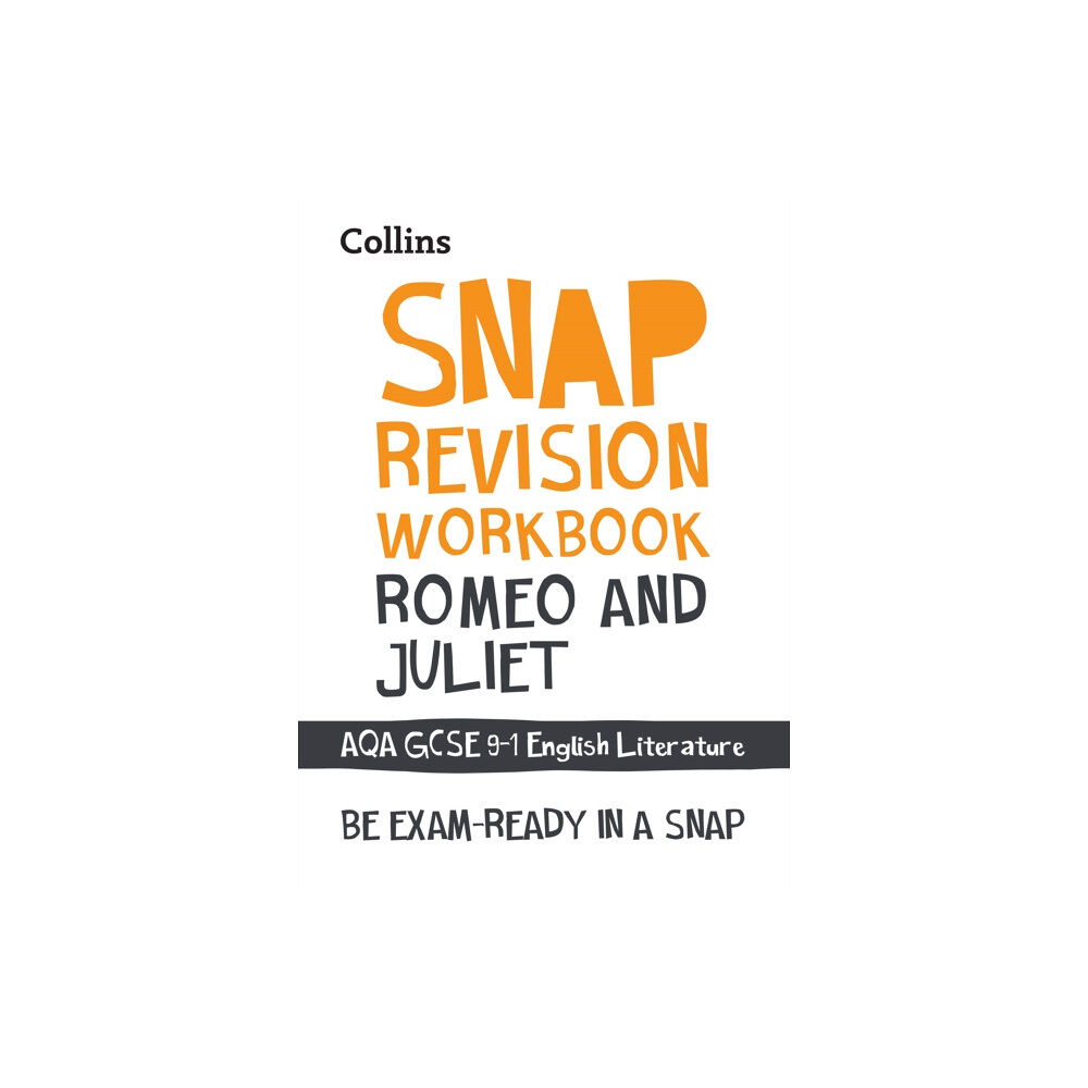 HarperCollins Publishers Romeo and Juliet AQA GCSE 9 – 1 English Literature Workbook (häftad, eng)