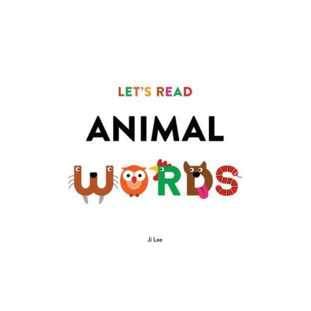 Harpercollins publishers inc Let's Read Animal Words (inbunden, eng)