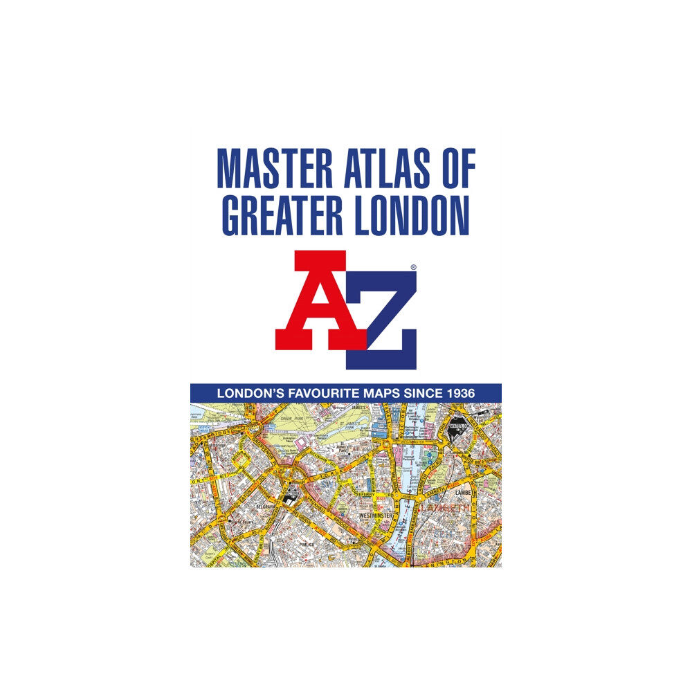 HarperCollins Publishers A -Z Master Atlas of Greater London (häftad, eng)