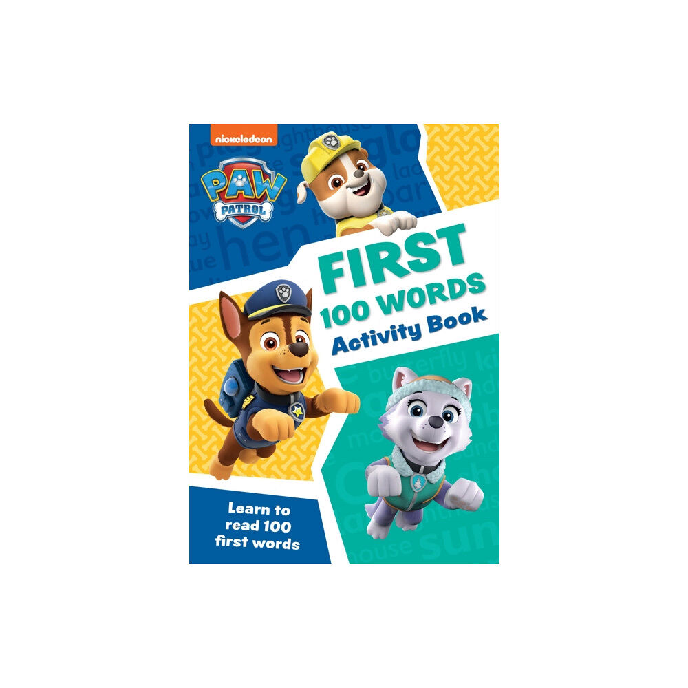 HarperCollins Publishers PAW Patrol First 100 Words Activity Book (häftad, eng)