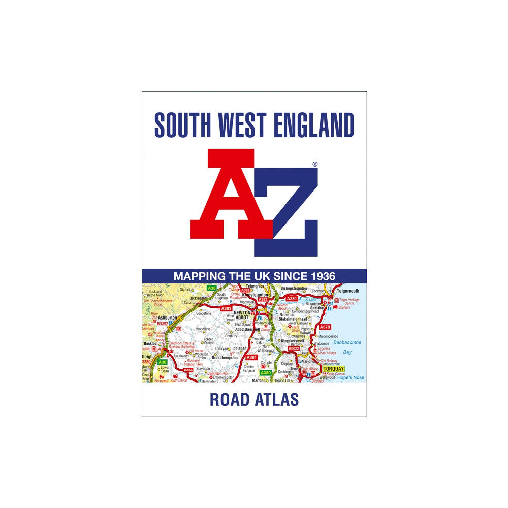 HarperCollins Publishers South West England A-Z Road Atlas (häftad, eng)