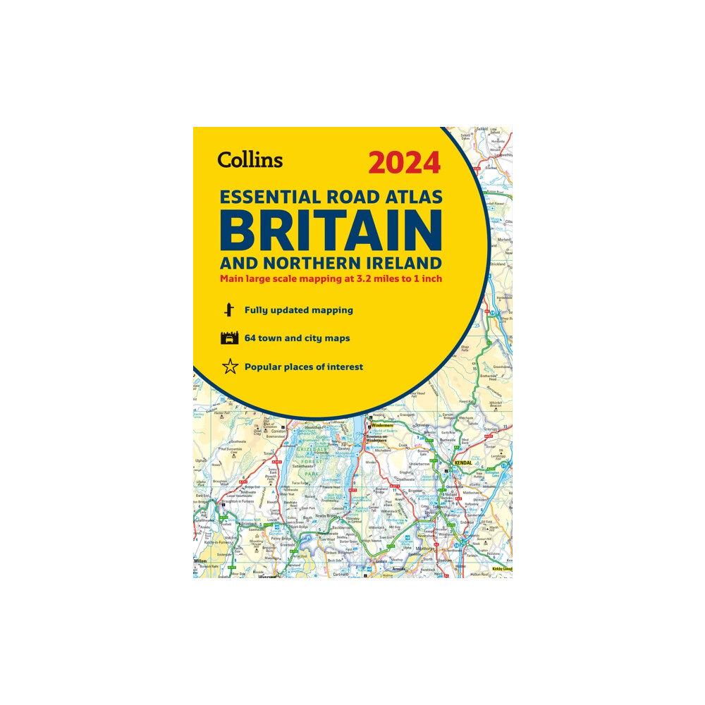 HarperCollins Publishers 2024 Collins Essential Road Atlas Britain and Northern Ireland (bok, spiral, eng)