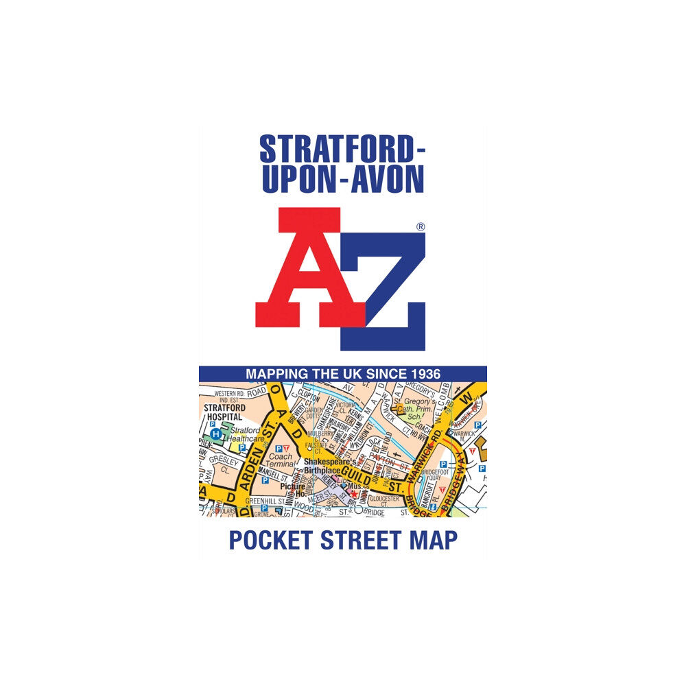 HarperCollins Publishers Stratford-Upon-Avon A-Z Pocket Street Map