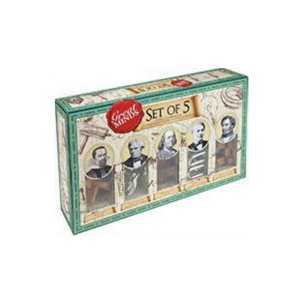 Professor Puzzle Great Minds Set of 5 Puzzles (Men)