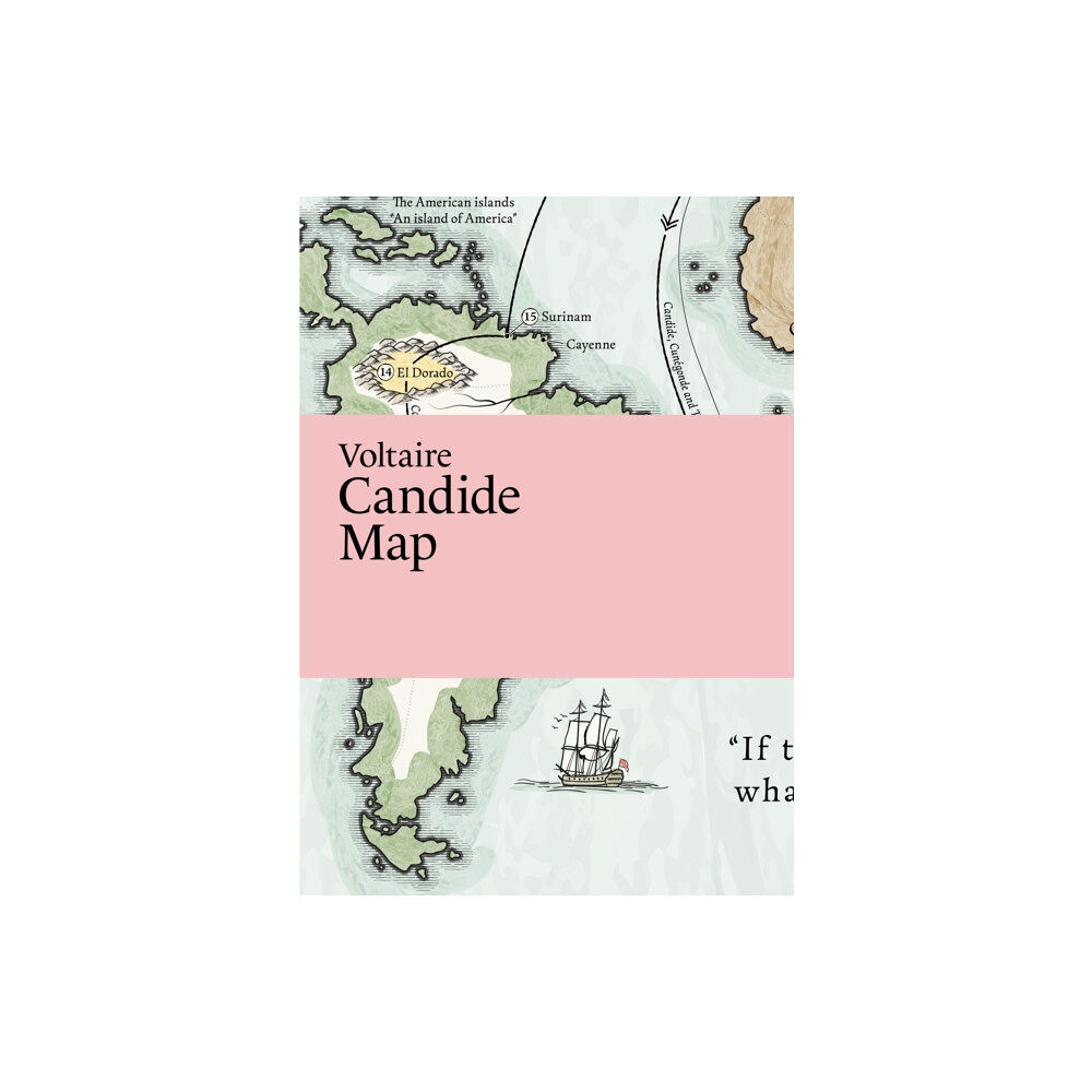 Paris Grafik Voltaire, Candide Map